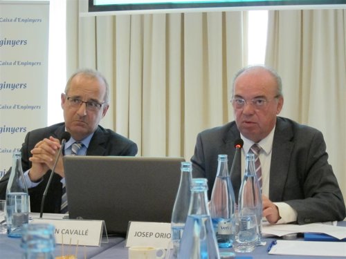 Joan Cavallé y Josep Oriol Sala (Caja de Ingenieros)