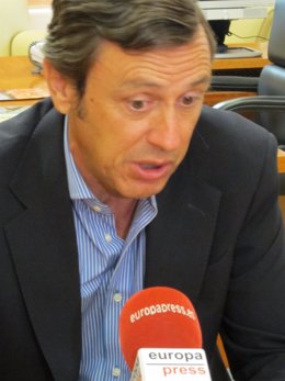 El diputado Rafael Hernando, portavoz adjunto del PP en el Congreso