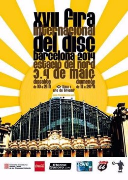 Cartel de la 17 edición de la Fira del Disc de Barcelona