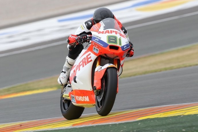 Jordi Torres en los test de Cheste 2014