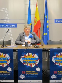 La consejera de Cultura, Educación y Deporte, Ana González