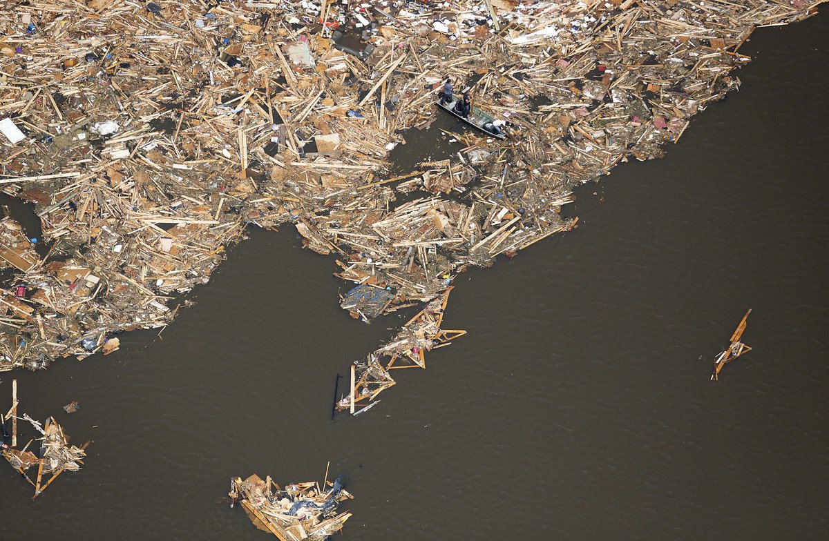 Las impactantes imágenes dejadas por la ola de tornados en Estados Unidos