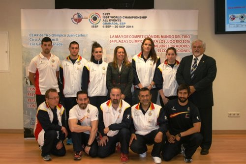 Presentación de la web del Mundial de tiro olímpico