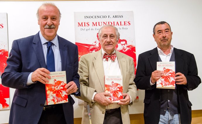 Vicente del Bosque, Inocencio Arias y José Luis Garcí