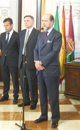 El secretario de Estado de Defensa, Pedro Argüelles