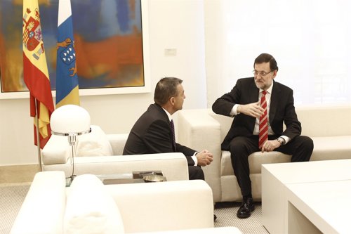 Mariano Rajoy y Paulino Rivero