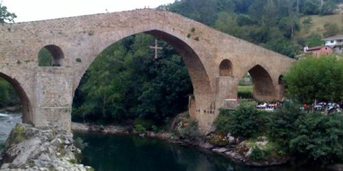 Puente romano en Cangas de Onís