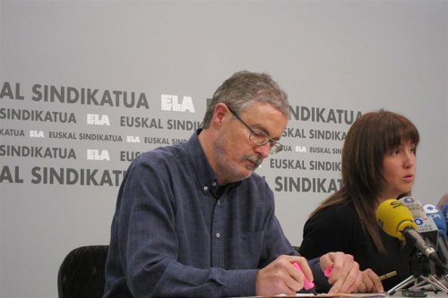 El secretario general de ELA, Adolfo Muñoz