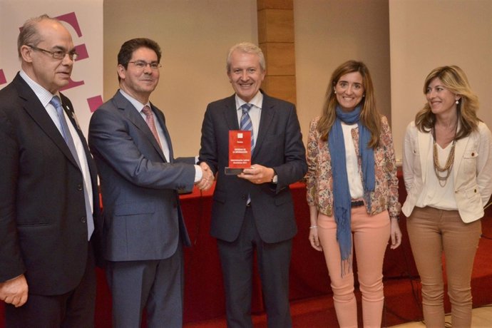 Del Río recoge premio por Lexnet