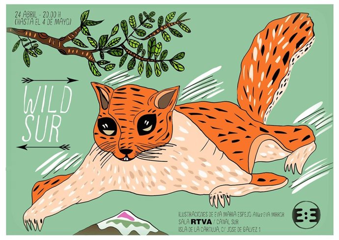 Wild Sur, de Eva María Espejo, en la sede de la RTVA