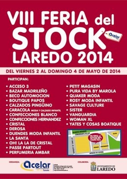 Cartel de la VIII Feria del Stock de Laredo