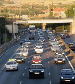 Retenciones en la carretera de Sevilla