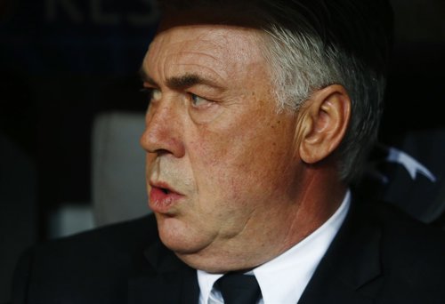 Carlo Ancelotti en el banquillo de Múnich