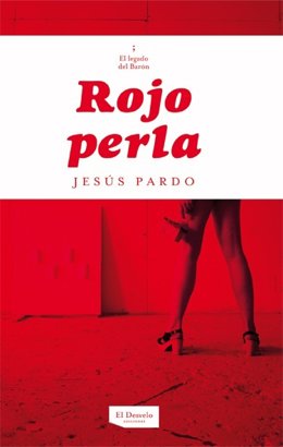 Portada de la novela 'Rojo perla'