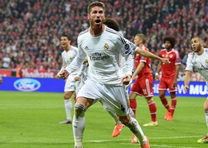 Una noche mágica para Sergio Ramos tras un triunfo histórico del Real Madrid