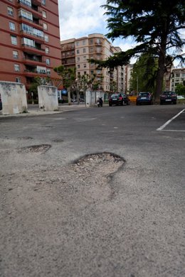 Parcela del San Millán en mal estado