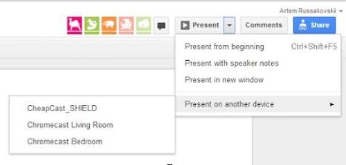 Google+ chromecast Artem Russakovskii