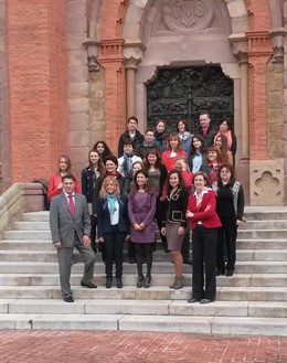 Profesores rusos en un curso en el CIESE-Comillas