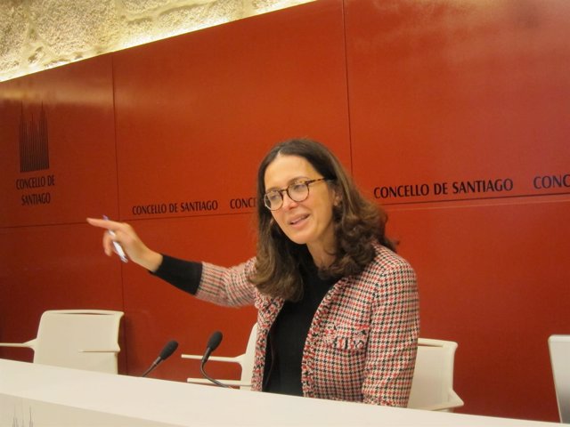 María Pardo, portavoz del gobierno local de Santiago