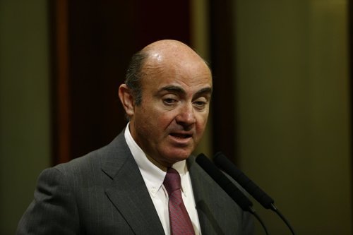 Luis De Guindos, ministro de Economía