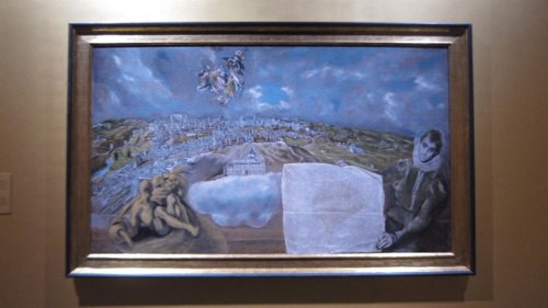 Cuadro greco Vista de Toledo