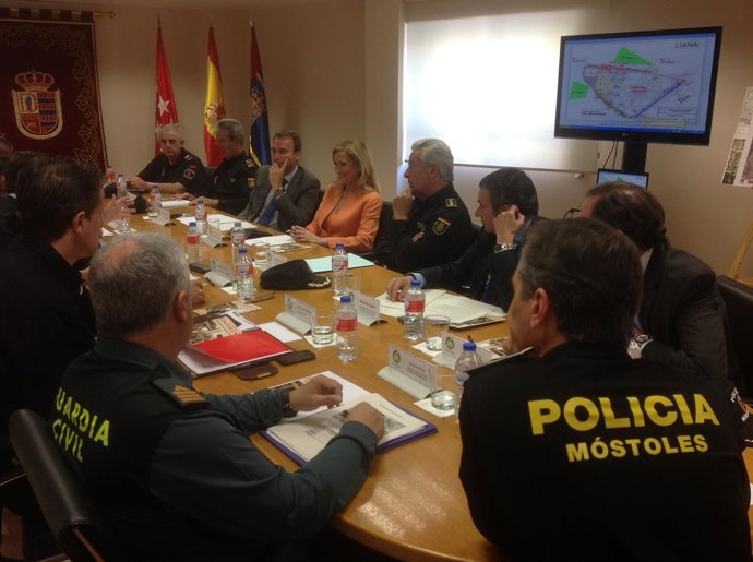 Junta de Seguridad en Móstoles