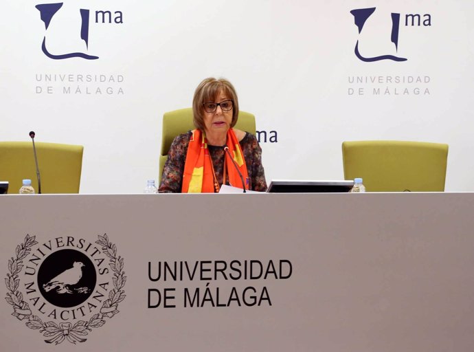La rectora de la Universidad de Málaga (UMA), Adelaida de la Calle
