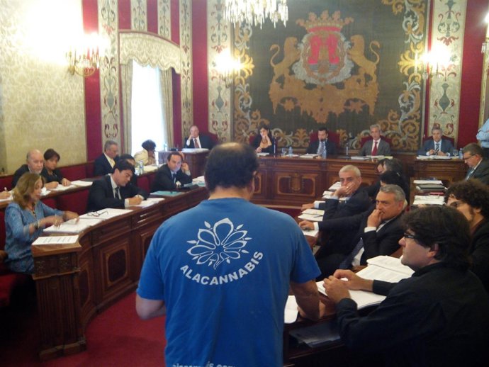 Uno de los representantes de los consumidores de cannabis