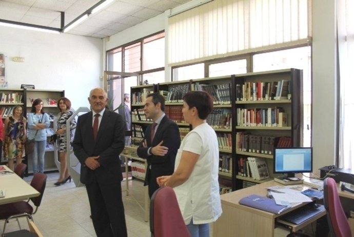 Visita oficial del presidente Alberto Garre al municipio de Lorquí