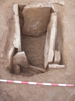 Aspecto del interior de la cámara.       