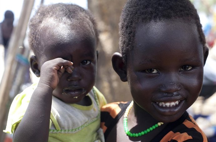 Desplazados por el conflicto en Sudán del Sur