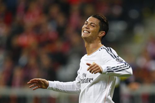 Cristiano Ronaldo durante el partido ante el Bayern