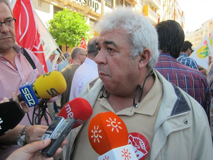 Diego Vega, secretario general de MCA de UGT en Huelva. 