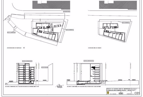 Planos del proyecto del Centro de Emprendedores de Torrelavega