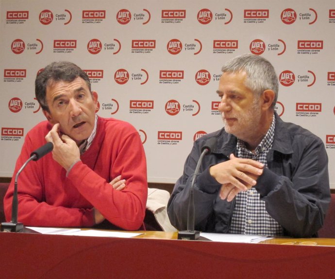 Ángel Hernández y Agustín Prieto