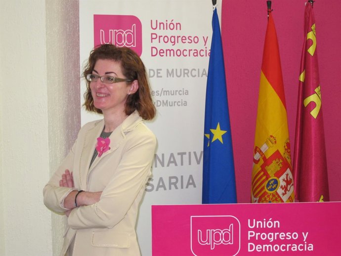 La candidata número 2 de UPyD al Parlamento Europeo, Maite Pagazaurtundua