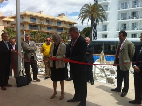 Inauguración del Hotel San Francisco de la Playa de Palma