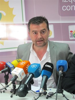 El coordinador general de IULV-CA, Antonio Maíllo. 