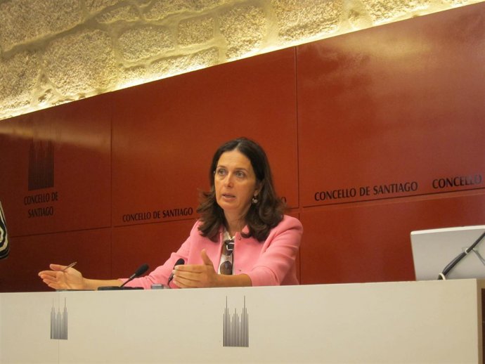 María Pardo en rueda de prensa