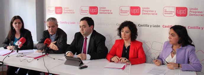 Presentación de la candidatura de UPYD en Castilla y León