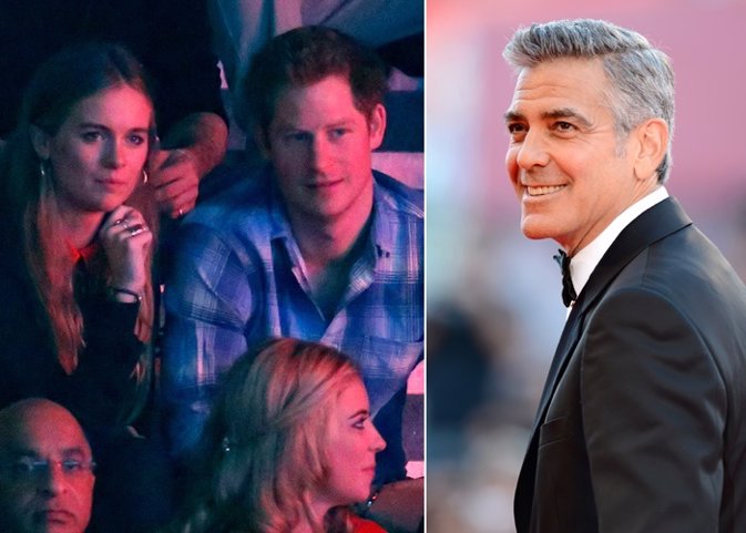 Compromiso George Clooney, ruptura principe Harry y Cressida
