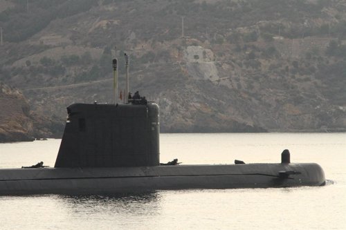 El submarino ‘Mistral’ 