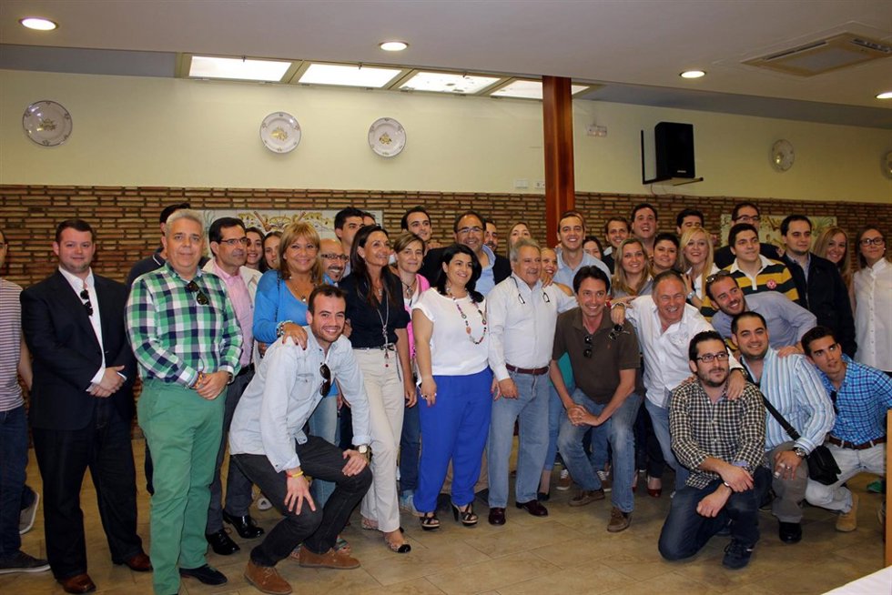 Rus con alcaldes, concejales y portavoces de la Ribera Alta 