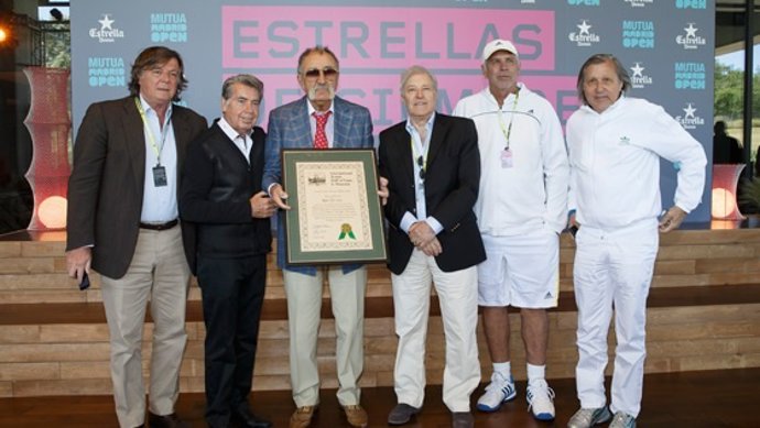 Ion Tiriac homenaje Mutua Madrid Open