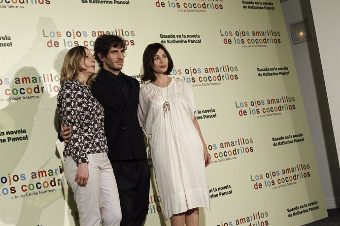 Los ojos amarillos de los cocodrilos, Tlerman, Emmanuelle Beart y Quim Gutiérrez