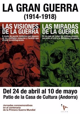 Exposición 'La Gran Guerra (1914-1918) Visiones y miradas'.
