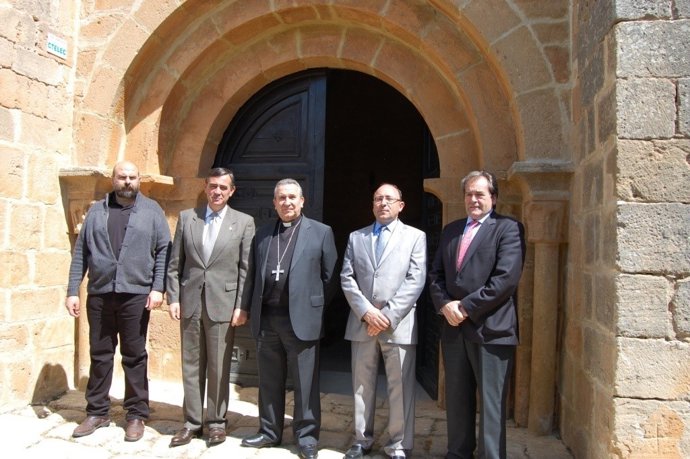 Finalización de las obras en la iglesia de Nepas (Soria)