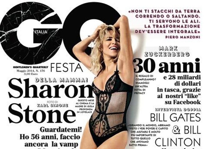 SHARON STON NOS RECUERDA SU INSTINTO BÁSICO EN GQ