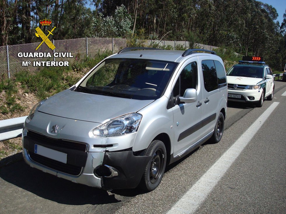 Furgoneta sustraída en O Porriño.