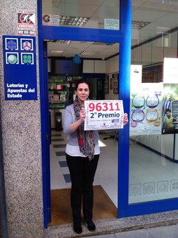 Segundo premio vendido en Salas.